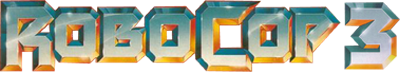 Robocop 3 logo for Amiga
